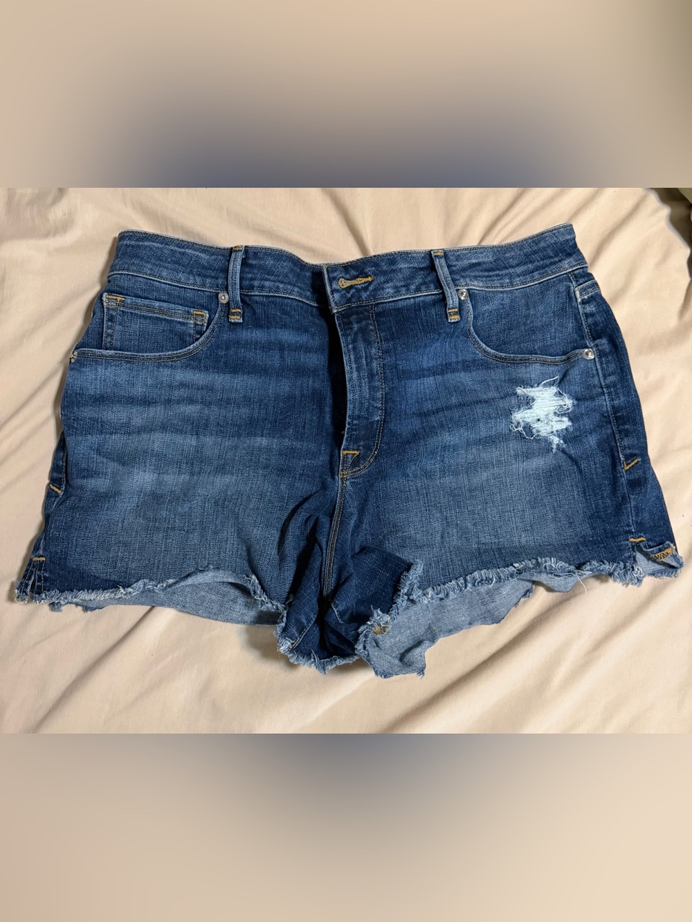 Good American Jean Shorts